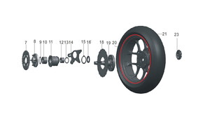 Pılder 125 Arka Jant